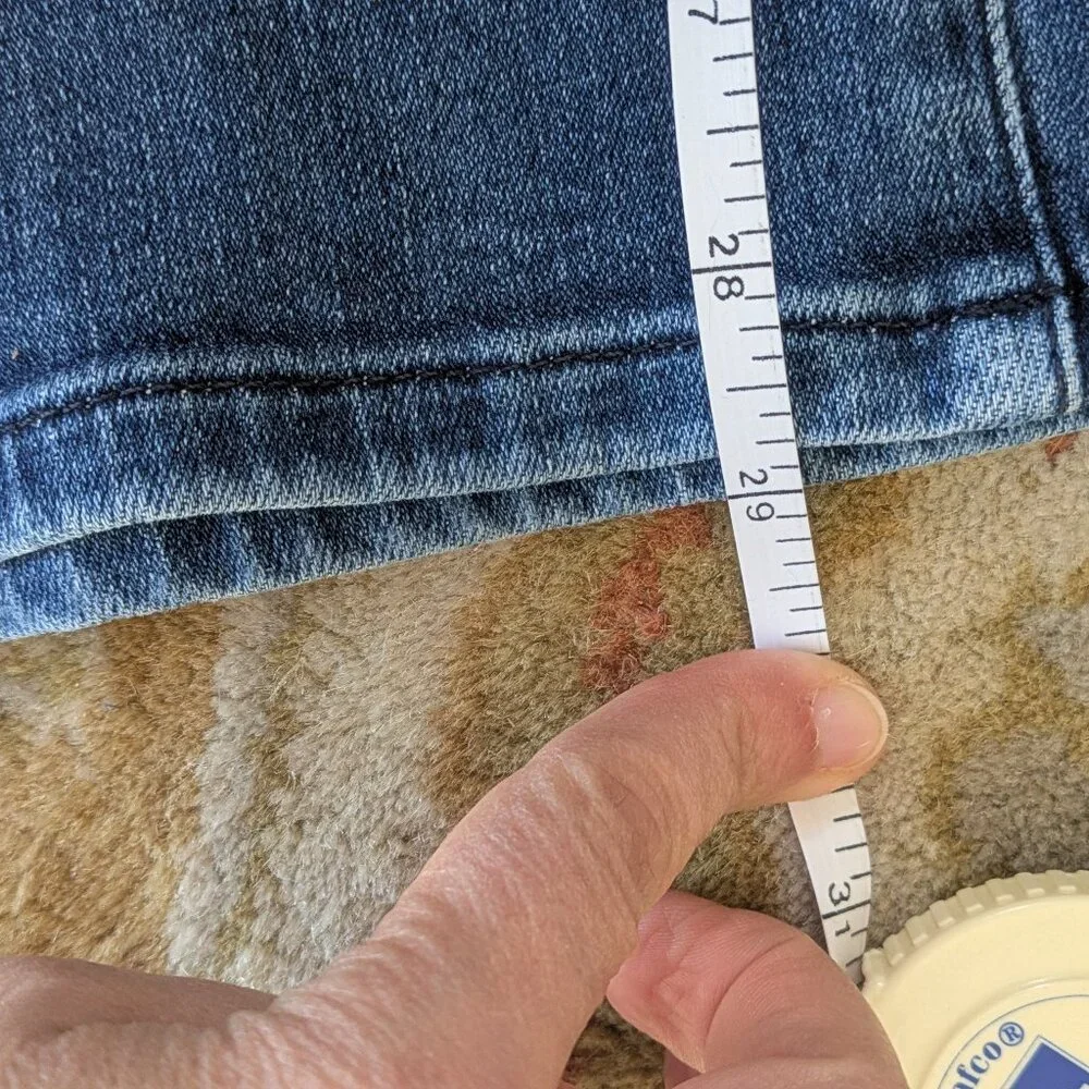 FRAME women's Le Slim Palazzo jeans size 28 blue in EUC - Picture 7 of 7